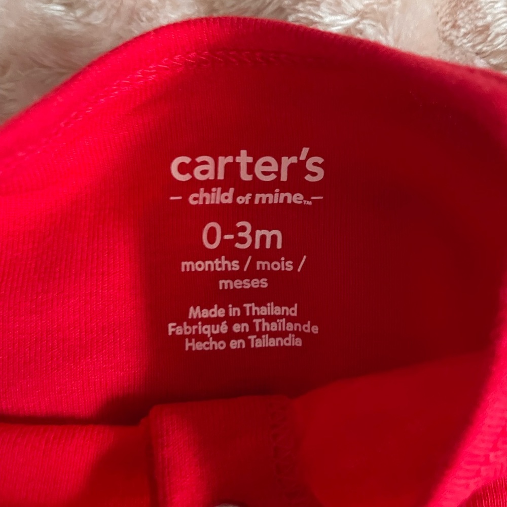 Red baby jacket - Picture 2 of 2